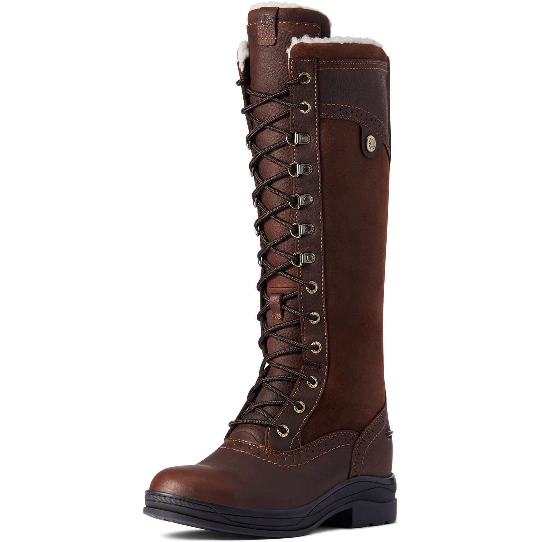 Ariat Damen Wythburn H20 Tall Country Stiefel 10038286 - Dark Brown